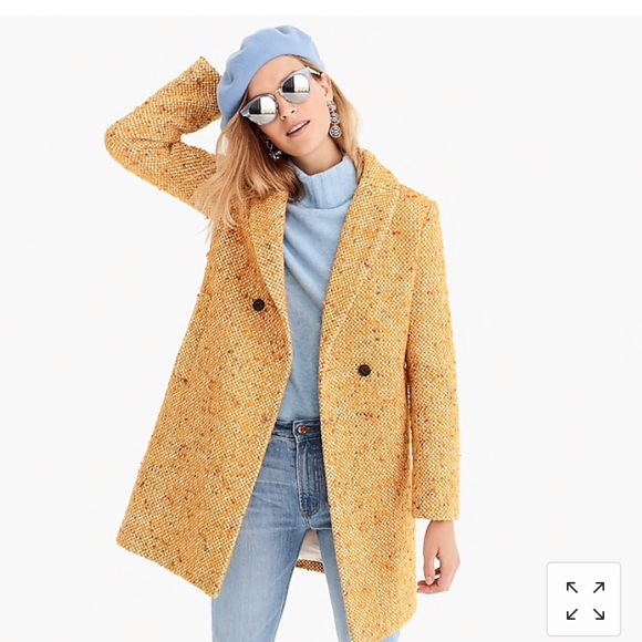 J crew Daphne topcoat in Italian tweed - Picture 1 of 6